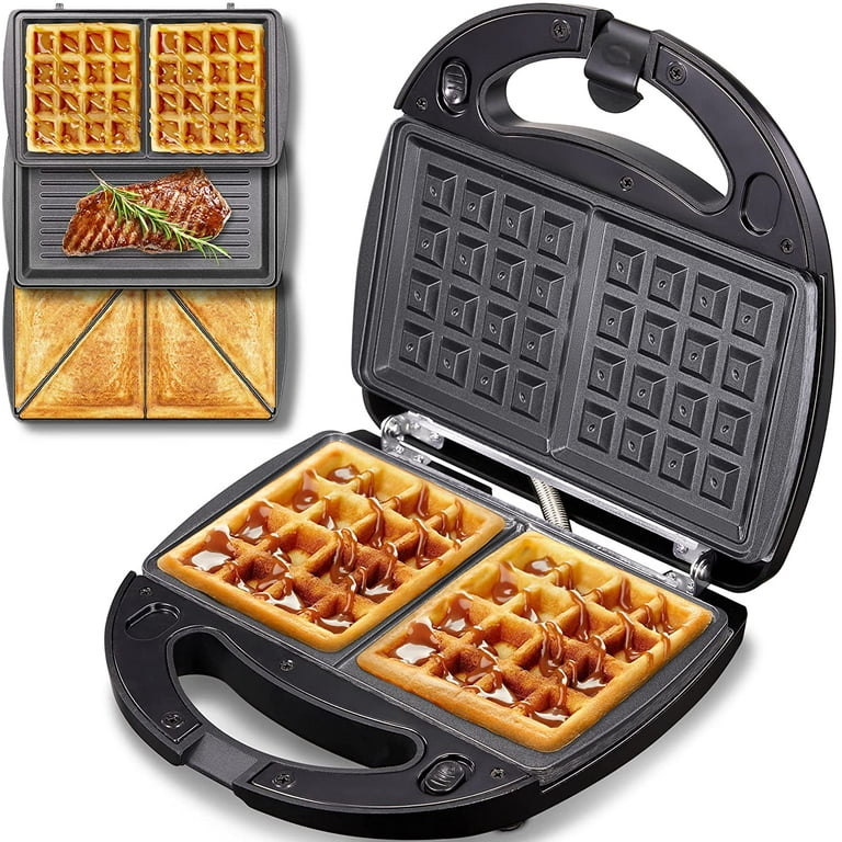 Cooks 3 in 1 Grill, Waffle, Sandwich Maker, Brand New In Box!