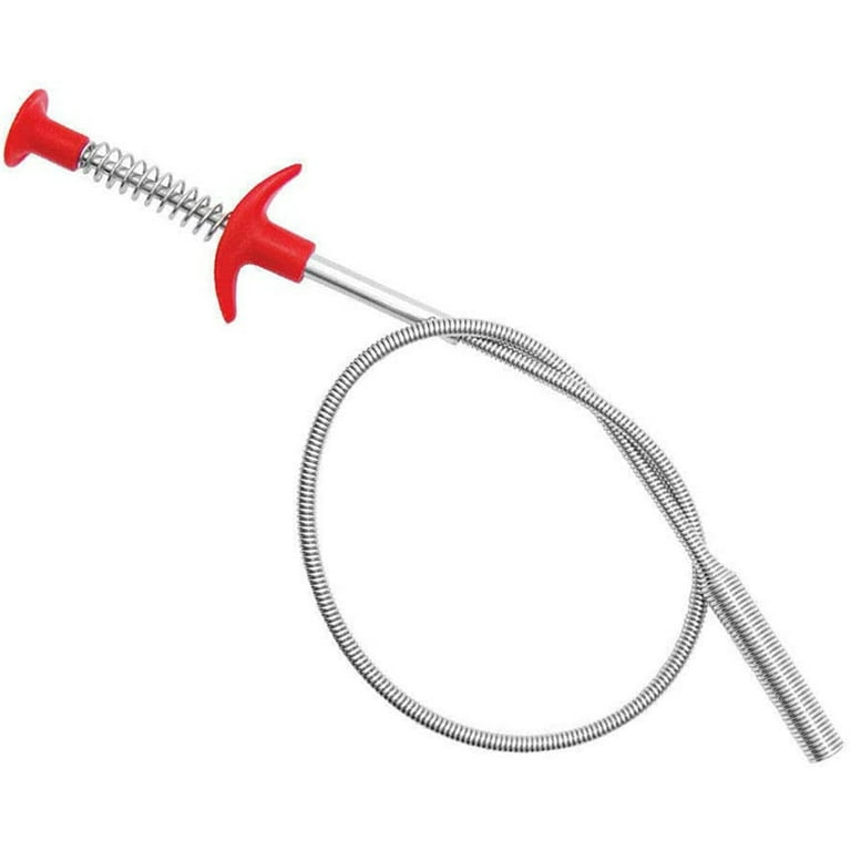 DR.PEN Flexible Grabber Claw Pick Up Reacher Tool (Drain Clog Remove Tool),  With 4 Claws Bendable Hose Pickup Reaching Assist Tool for Litter Pick