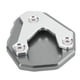 thumbnail image 3 of Accesorios para motocicletas, Ampliador de pata de cabra para motocicleta Placa de extensión de caballete lateral de aluminio Almohadilla de extensión de caballete lateral Creado con maestría, 3 of 9