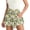Multicolour, variant on Womens Yoga Shorts Breathable Stretchy Stylish Print Gym Shorts Side Pocket High Waist for Athletic Wear Multicolour L