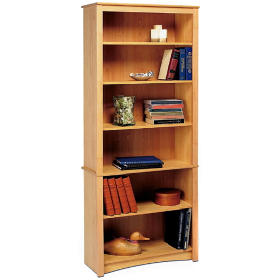 Prepac 6 Shelf Bookcase Com, Six Shelf Wooden Bookcase