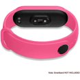 thumbnail image 3 of Correa de silicona de repuesto para reloj compatible con Xiaomi Mi Band 6 5 Amazfit Band 5 Correa de reloj suave rosa Correa de reloj antipérdida de repuesto, 3 of 4