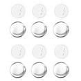 thumbnail image 1 of 100 Ensembles de Boutons Ronds Vierges, Kit de Badges Ronds, Pièces de Badge DIY pour Machine à Fabriquer des Boutons, 1 of 8