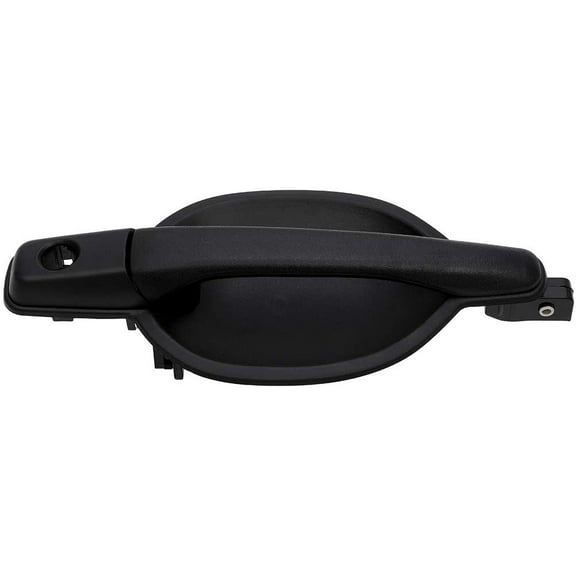 CCIYU Door Handle fit for 2004-2008 for Mitsubishi Endeavor Exterior Front Driver Left Side Balck (1pcs)