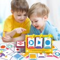 thumbnail image 1 of NAOJIE Graphic Combination Desktop Educational Cards(60pc) & Visual Cognition Exercise For Children,Toddler Flash Cards,Preschool Learning Activities,Flash Cards For Toddlers 1-3, 1 of 6