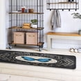 thumbnail image 4 of SKYSONIC 2'X6' Old Butterfly Magic Runner Rug with Rubber Backing, Vintage Insect Non Slip Entryway Rug Runner Washable Soft Area Rug Carpet for Hallway Bedroom Kitchen Decor, 4 of 6