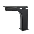 thumbnail image 3 of Dyconn Faucet VS1H28A-BLK Beck Single-Handle Waterfall Vessel Bathroom Faucet, Black, 3 of 9