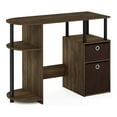 thumbnail image 1 of Pemberly Row Engineered Wood Computer/Study Desk in Columbia Walnut, 1 of 6