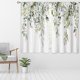 thumbnail image 3 of Cortinas de ventana Oolygoo de madera con hojas de eucalipto de color verde salvia, 3 of 6