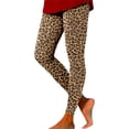 thumbnail image 2 of Yoga Pants Women High Waist Leopard Printed Yoga Pants Soft Elastic Peach Lift Daily Commute Leggings Leggings Women, 2 of 4