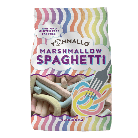 Yummallo Marshmallow Spaghetti, 10 oz (283 g) pack of 1