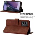thumbnail image 3 of for Moto G Stylus 5G 2023 Wallet Case with Card Holder Leather with Kickstand Card Slots Phone Case Durable Magnetic Closure Shockproof Protective Cover Case for Moto G Stylus 5G 2023 Brown YBS, 3 of 10