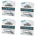 thumbnail image 2 of Schick Quattro Titanium 4 Blade Razor 4-Cartridge Refill Pack for Men - 4 C, 2 of 2