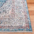 thumbnail image 3 of SAFAVIEH Madison Faris Oriental Area Rug, Beige/Blue, 4' x 6', 3 of 7