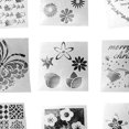 thumbnail image 3 of Lubelski 1 Set Painting Stencil Flower Pattern Multifunctional PET Paper Craft Painting Template for Wall Art, 3 of 4