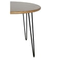 thumbnail image 4 of Jofran Brennan 42" Round Modern Contemporary Solid Wood Dining Table, 4 of 6