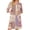 Dark Purple(Vintage Floral Print), variant on Zipper Lightweight Robes for Women Loose Fit Summer Bathrobes for Women Zipper Front 3/4 Sleeve Knee Length Vintage Floral Print Trendy Pajama Loungewear with Pockets Army Green XL