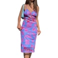 thumbnail image 3 of Sunloudy Conjunto de falda para mujer Estampado floral Sin mangas Sling Cuello en V Tops + Falda de cintura alta Ropa de calle Conjunto de dos piezas Sunloudy  moda, 3 of 9