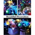 thumbnail image 6 of ZOELNIC 50Pcs 6.6ft 20LED Fairy Lights Battery Operated Tiny Lights Small String Lights for Jars Starry Waterproof String Lights for DIY Wedding Party Holiday (Colorful), 6 of 11