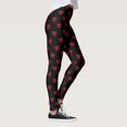 thumbnail image 7 of ZMHEGW Women Leggings Valentine'S Day Lovesy Stripes Print Skinny For Yoga Running Pilates Gym Pants, 7 of 7