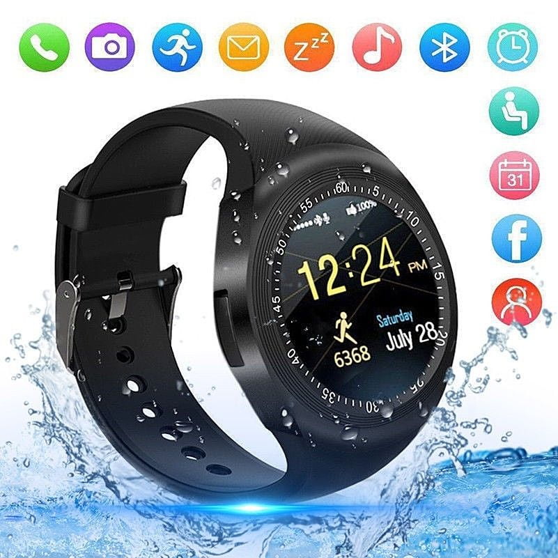 bluetooth smart watch phone and fitness activity tracker touch screen smart wrist watch
