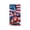 B, variant on Patriotic American Flag Fireworks Door Cover Decoration 71 X 35 Inches Summer Door Prop Indoor Outdoor Front Door Holiday Party Decoration (Four Corner Punch with String)