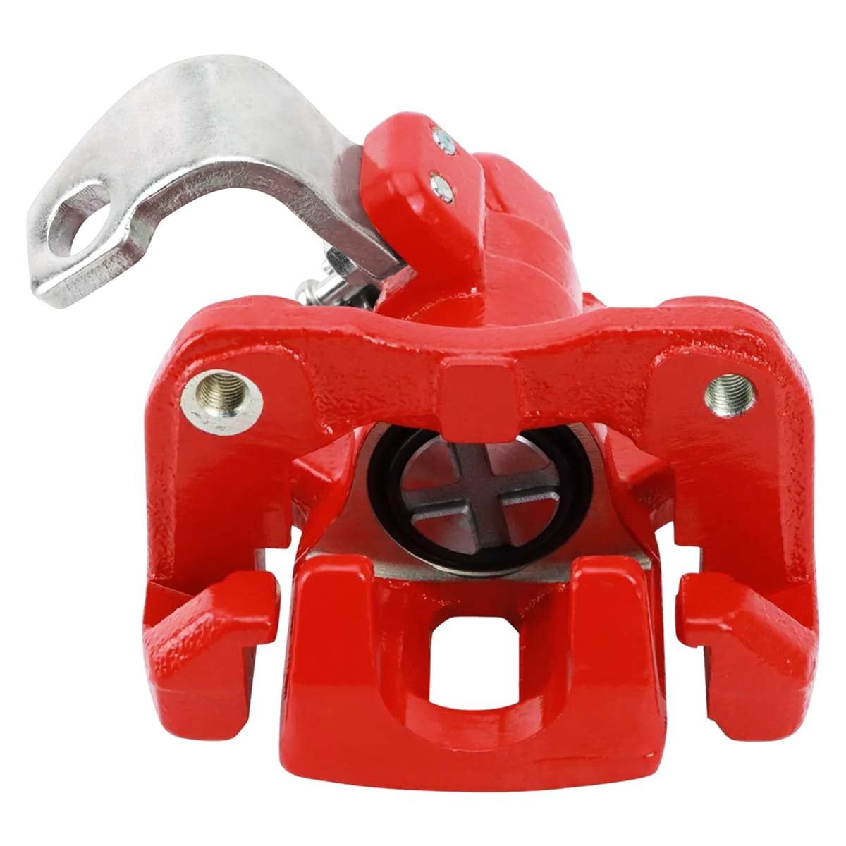 AutoShack Rear Red Brake Calipers for Honda & Acura, Civic 2006-2015 ILX 2013-2018 CSX 2006-2011, FWD L4 1.3L 1.5L 1.8L 2.0L 2.4L, Left and Right, Pair
