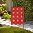 thumbnail image 2 of Sigee White and Green Polka Dot for Live Happy Decorative Small Garden Flag,Double Sided Yard Flags Holiday Garden Flags for All Seasons, 2 of 9