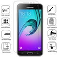 thumbnail image 2 of Samsung Galaxy J3 (2016) AT&T / Galaxy J3 (2016) [3-Pack BISEN] 9H Tempered Glass Screen Protector, Anti-Scratch, Anti-Shock, Shatterproof, Bubble Free, 2 of 3