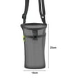 thumbnail image 5 of sunsanly Water Bottle Bag with Strap Mesh Water Bottle Holder Crossbody Sling Bag Adjustable Water Bottle Carrier for Walking Sports Hiking Camping, 5 of 8