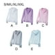 thumbnail image 5 of Sonducket Abrigo Ropa de protección solar Sudadera con capucha Chaqueta de protección solar Color sólido Resistente a los rayos Prendas para la parte del cuerpo Rosa METRO, 5 of 6