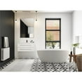 thumbnail image 2 of Cutler Kitchen and Bath Milano 36" Wood/Cultured Marble Bathroom Vanity in White, 2 of 5