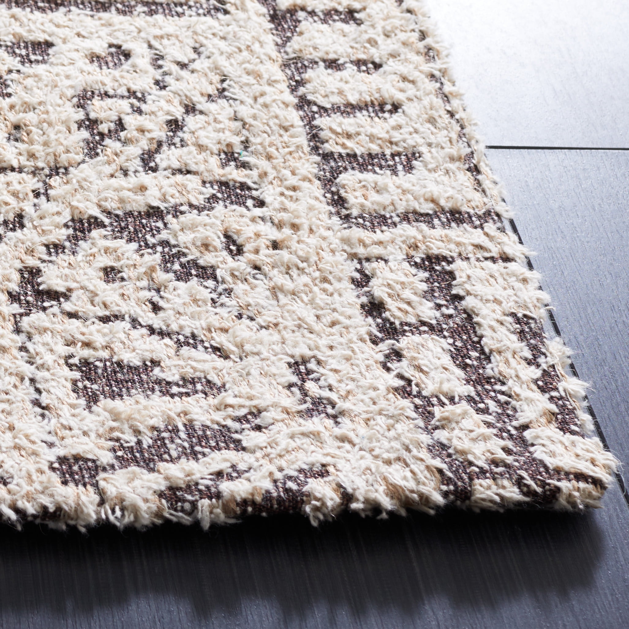 SAFAVIEH Classic Vintage Maria Geometric Area Rug, Natural/Ivory, 6' x 9'