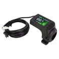thumbnail image 1 of Mountain Bike Control Panel, Wide Compatibility Electric Bike Display Meter ABS Material  for Cycling Device, 1 of 7
