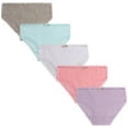 thumbnail image 2 of dELiA*s Girls Underwear Panties Cotton Ribbed Panties -Trimmed Waistband 5 Pack, 2 of 7