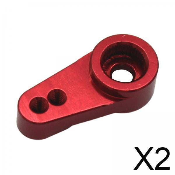 Servo Arm Servo ,Brazo de servo de metal Servo FCX24 Servo ,Brazo de servo Servo de brazo de metal Adaptador de servo,Pieza de repuesto de brazo de servo Accesorios,Piezas de coche Rc Conjunto