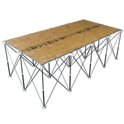 CK15S 30 in. x 48 in. x 96 in. Steel Centipede Work Support Sawhorse with Accessories