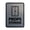 Brushed Silver, variant on Signs ByLITA Portrait Round Props Storage Door or Wall Sign Easy Installation | Directing Artists & Co-Workers | Music | Concert | Festivals Sign (Blue) - Small