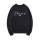 thumbnail image 4 of Sudadera con capucha para mamá, sudadera con mensaje de revelación de embarazo, sudadera con texto en inglés "Mama To Be", regalo para mamá, suéteres de manga larga para mujer, sudaderas con capucha g, 4 of 4