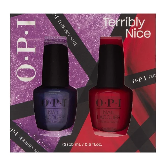 Opi Terribly Nice Nail Lacquer Duo 2 Piece Set Hrq11   Hrq05