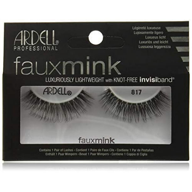 Pestañas Postizas Ardell Faux Mink 817 Negro