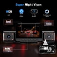 thumbnail image 3 of Cámara para auto Eleacc de 4 canales, 360°, WiFi, GPS y visión nocturna, 3 of 9