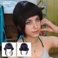thumbnail image 3 of Synthetic Wig for Cosplay and Daily Use, Stylish Ponytail Extension Hairpiece, 3 of 3