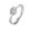 Silver, variant on Adjustable Sterling Silver Ring 925 Natural Fashion Jewelry For Women And Girls Modern Style Everyday Wear Now