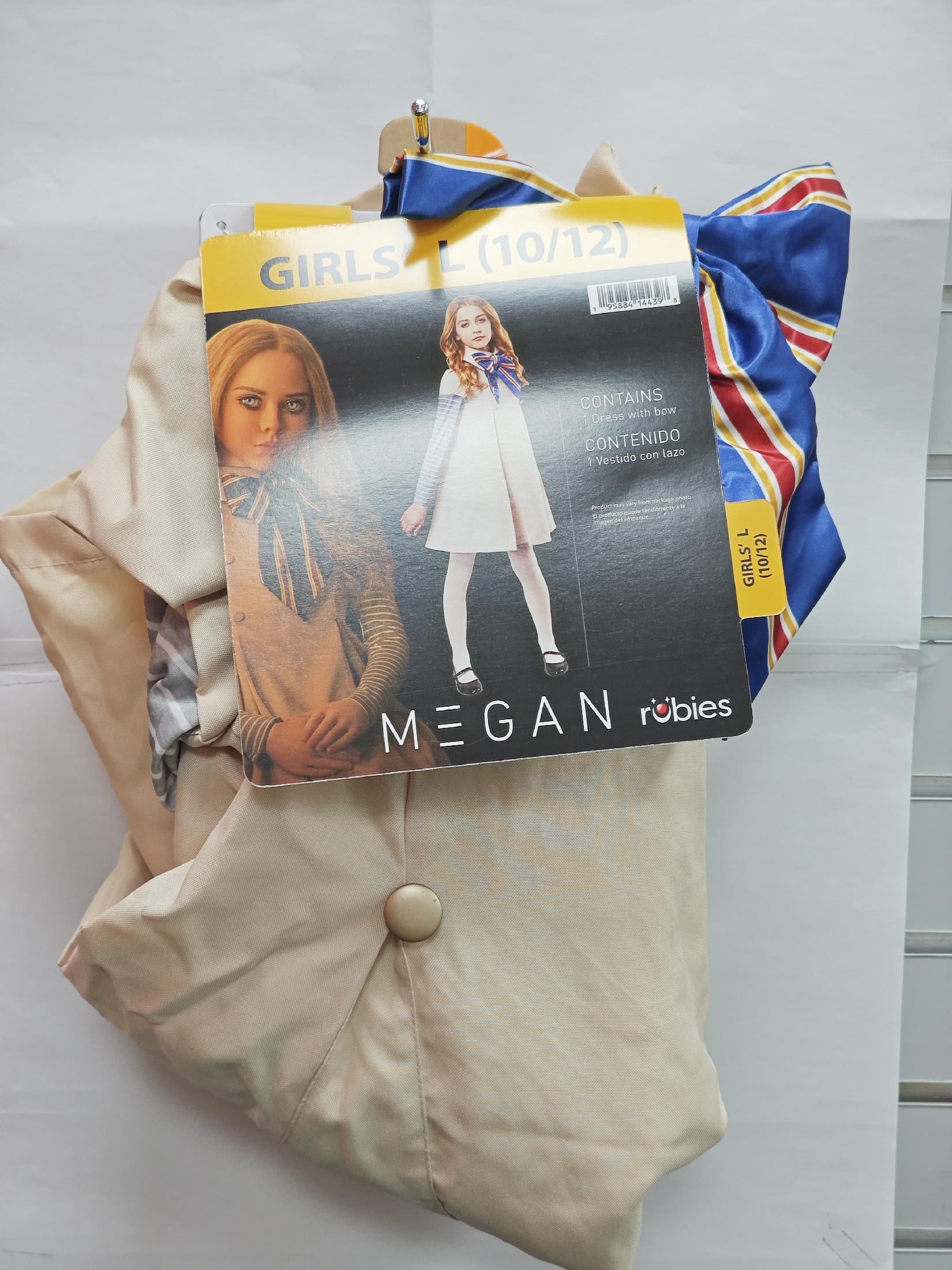 M3gan Halloween Costume for Children, Girls' Size S (6/6x), by Rubies