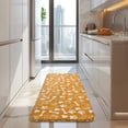 thumbnail image 4 of Yellow Puppy Dog Food Footprints Kitchen Rug Mat,Kitchen Runner Rugs Non Skid Washable,Decorative Kitchen Floor Mats for Kitchen,Sink,Laundry,17"x47.2", 4 of 7