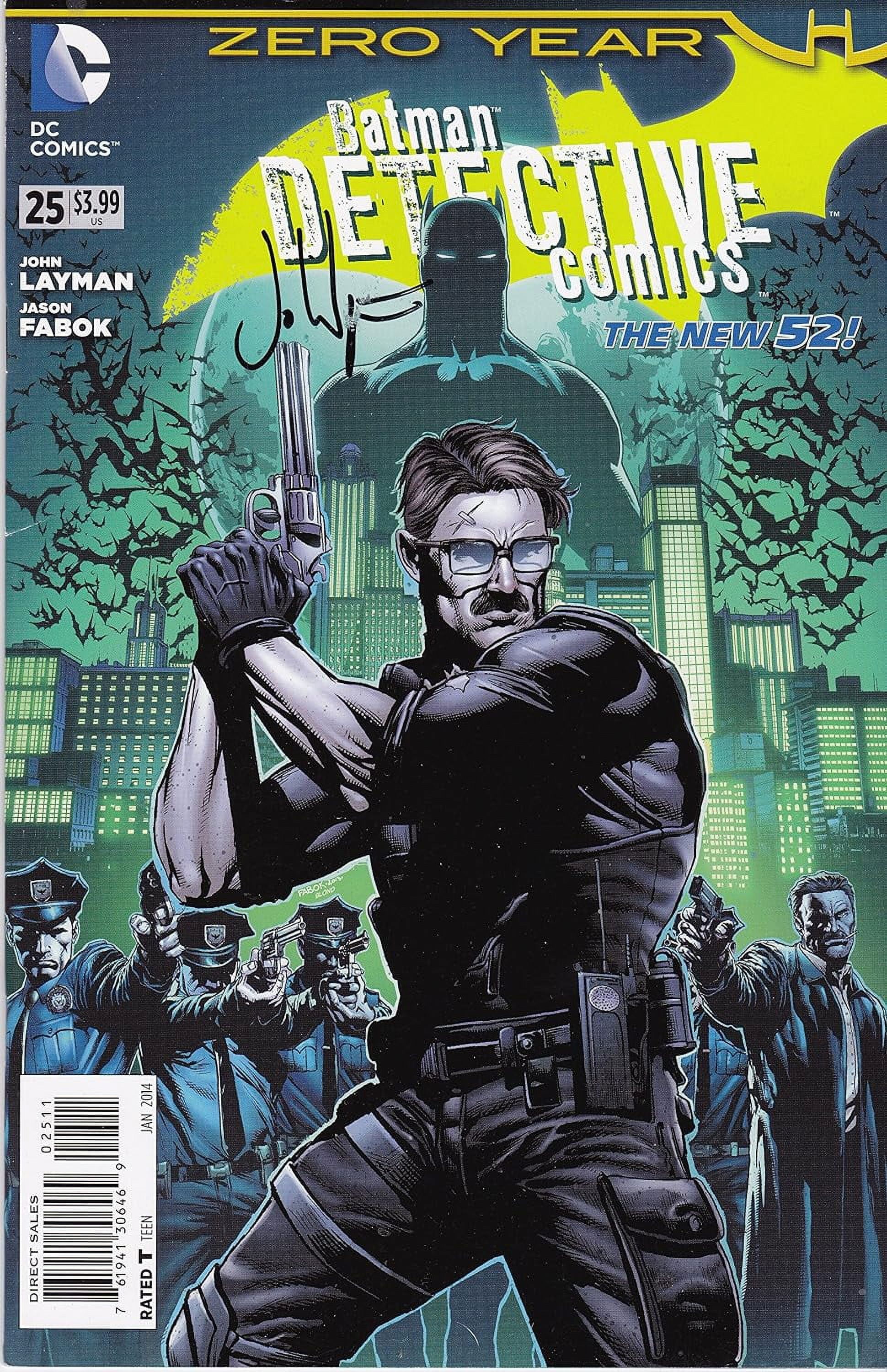 Batman 52 Detective #25 Signed John Layman The New 52
