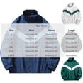 thumbnail image 2 of Jerdar Men's Nylon Windbreaker Jacket Stand Collar Breathable Colorblock Loose Fit Outdoor Athletic Sport Casual Lightweight Windproof Coat Outerwear, 2 of 8
