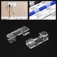 thumbnail image 5 of 100 piezas de clips para cables, organizador de cables de plástico transparente con almohadillas autoadhesivas resistentes, 5 of 8