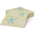 thumbnail image 3 of Gift Boutique Starfish & Seashells Disposable Paper Napkins, 3 of 8